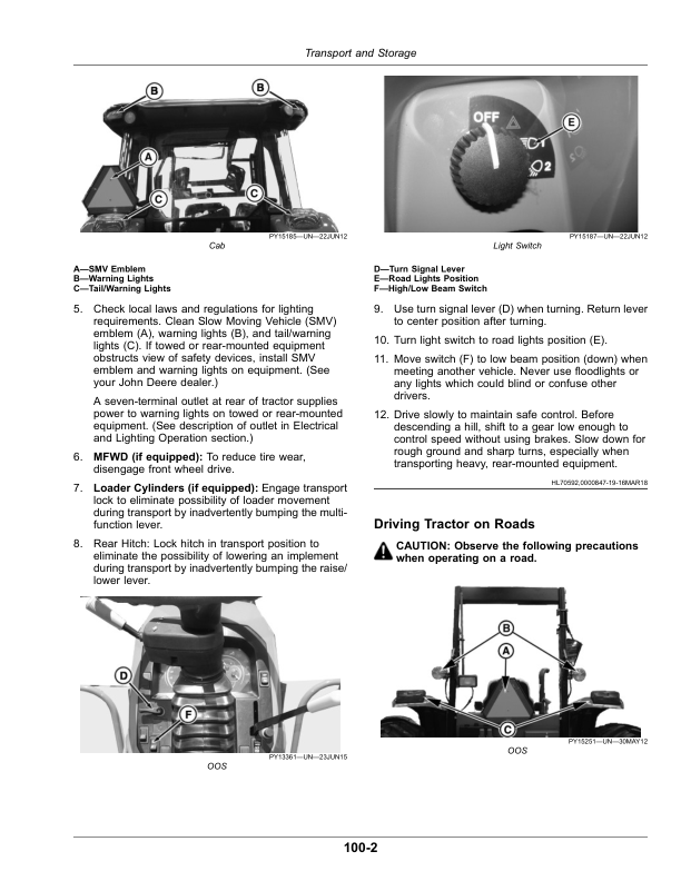 John Deere 6105E, 6120E, 6120EH, 6135E Final Tier IV Tractors (6105E 300000-, 6120E 260000-, 6120EH 260000-, 6135E 001001-) (Export) Operator's Manual (OMSU69234) - Image 2