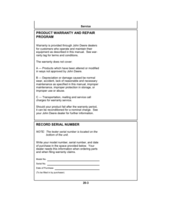 Alternative view of John Deere Moisture Chek Plus SW08120 Operator's Manual (OMSW08120)
