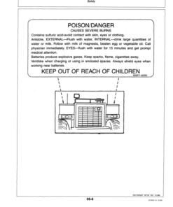 Alternative view of John Deere 84 Loaders Operator's Manuals (OMT103005)
