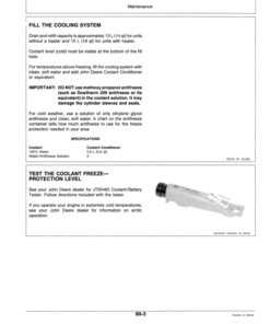 Alternative view of John Deere 610C Backhoes Operator's Manuals (OMT105781)