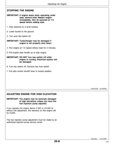 Alternative view of John Deere 790D, 790DLC Excavators Operator's Manuals (OMT116712)