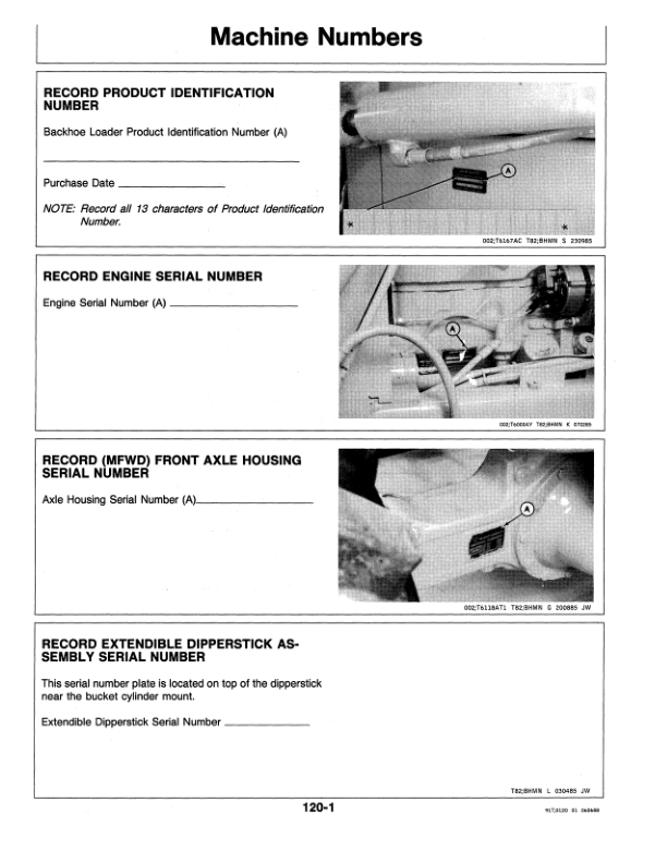 John Deere 315C Backhoes Operator's Manuals (OMT122181) - Image 3