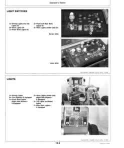 Alternative view of John Deere 770B, 770BH, 772B, 772BH Motor Graders Operator's Manuals (OMT123950)