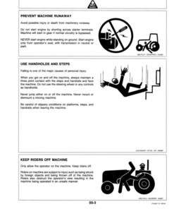 Alternative view of John Deere 670B, 672B Motor Graders Operator's Manuals (OMT123951)
