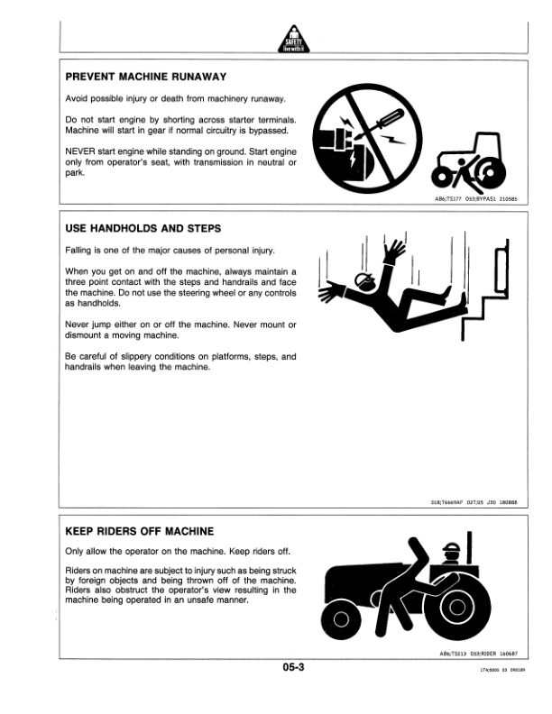 John Deere 670B, 672B Motor Graders Operator's Manuals (OMT123951) - Image 2