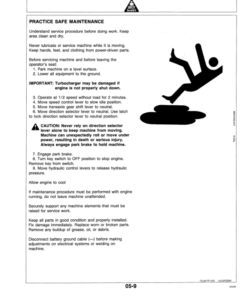 Alternative view of John Deere 710C Backhoes Operator's Manuals (OMT134374)