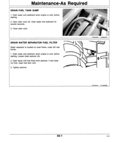 Alternative view of John Deere 762B Scrapers Operator's Manuals (OMT134908)