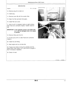 Alternative view of John Deere 70D Excavators Operator's Manuals (OMT135855)