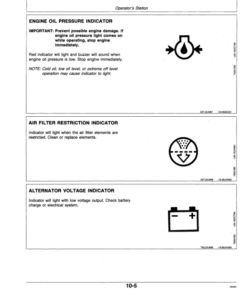 Alternative view of John Deere 992DLC Excavators Operator's Manuals (OMT143847)