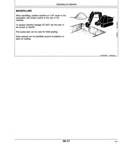 Alternative view of John Deere 790ELC Excavators Operator's Manuals (OMT146128)