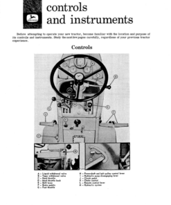 Alternative view of John Deere 2010 Tractors Operator's Manuals (OMT14696)