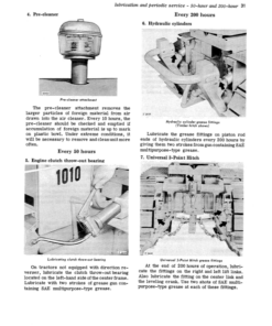 Alternative view of John Deere 1010 Crawlers (gasoline) Operator's Manuals (OMT14738)