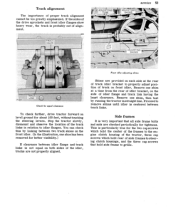 Alternative view of John Deere 1010 Gasoline Crawler Tractor Operator's Manual (OMT14738)