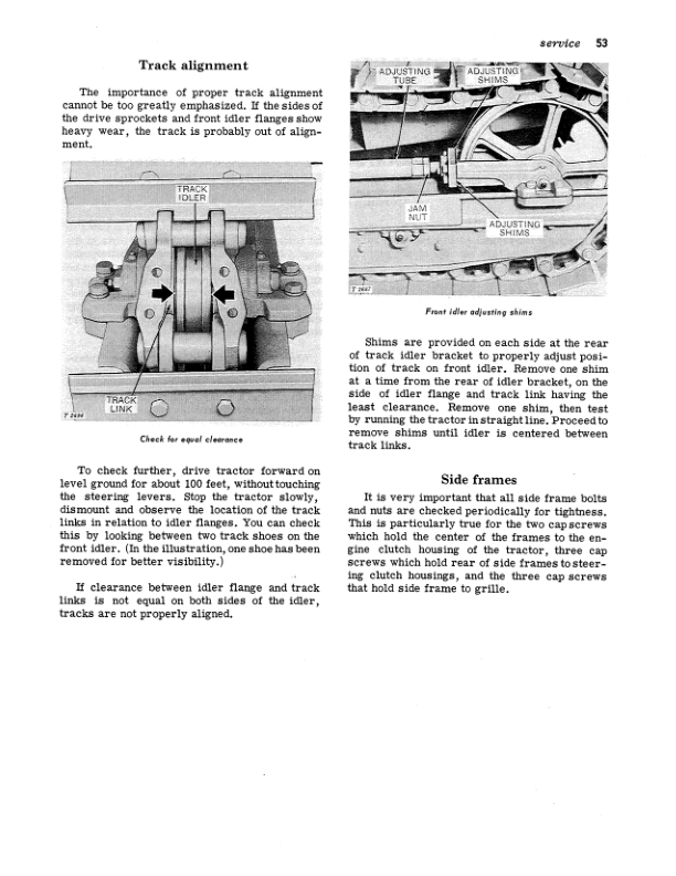 John Deere 1010 Gasoline Crawler Tractor Operator's Manual (OMT14738) - Image 2