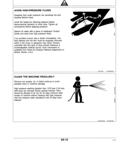 Alternative view of John Deere 540E, 548E Skidders Operator's Manuals (OMT147820)