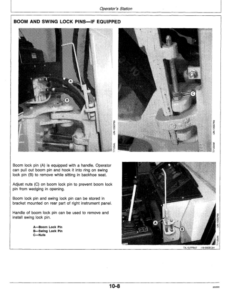 Alternative view of John Deere 210C Landscape Loaders Operator's Manuals (OMT148914)