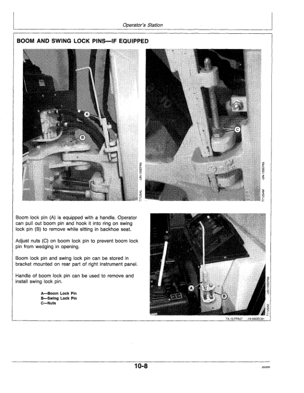 John Deere 210C Landscape Loaders Operator's Manuals (OMT148914) - Image 2