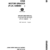 John Deere 570B Motor Graders Operator's Manuals (OMT149124)