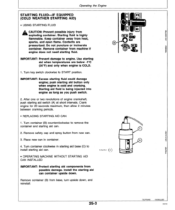 Alternative view of John Deere 595D Excavators Operator's Manuals (OMT149277)