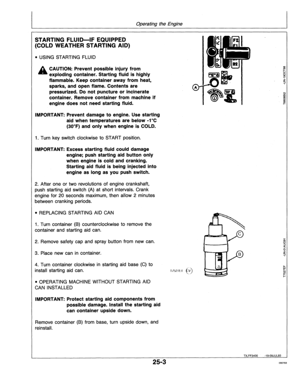 John Deere 595D Excavators Operator's Manuals (OMT149277) - Image 2