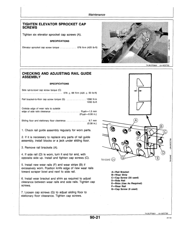 John Deere 762B Scrapers Operator's Manuals (OMT150801) - Image 3