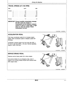Alternative view of John Deere 762B Scrapers Operator's Manuals (OMT150801)