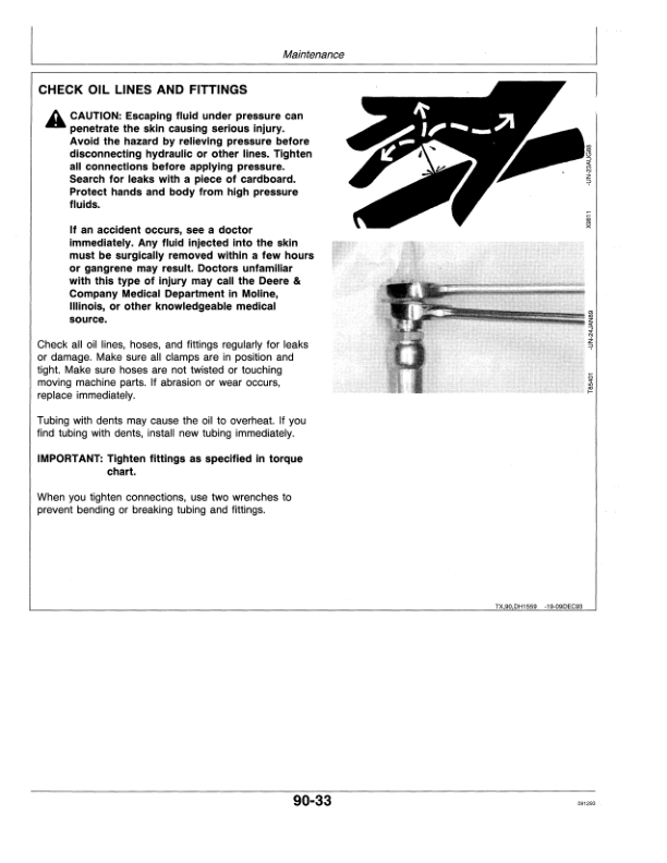 John Deere 300D, 310D Backhoes Operator's Manuals (OMT151966) - Image 3
