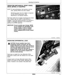 Alternative view of John Deere 300D, 310D Backhoes Operator's Manuals (OMT151966)