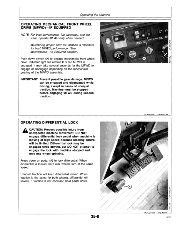 John Deere 300D, 310D Backhoes Operator's Manuals (OMT151966) - Image 2