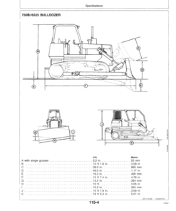 Alternative view of John Deere 750B, 850B, 750B LT, 850B LT Crawlers Operator's Manuals (OMT153078)