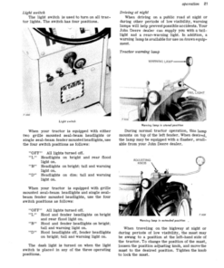 Alternative view of John Deere 2010 Tractors Operator's Manuals (OMT15372)