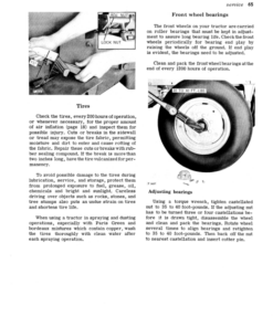 Alternative view of John Deere 2010 Diesel Wheel Tractor Operator's Manual (OMT15372)