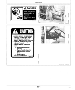 Alternative view of John Deere 540G, 548G Skidders Operator's Manuals (OMT153902)