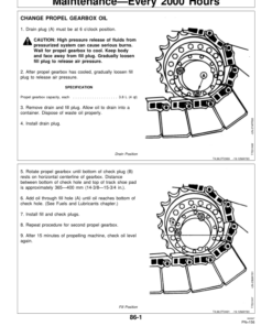 Alternative view of John Deere 690ELC Excavators Operator's Manuals (OMT154565)