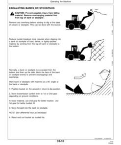 Alternative view of John Deere 544G, 544G LL, 544G TC, 624G, 644G Loaders Operator's Manuals (OMT154907)