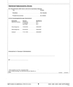 Alternative view of John Deere 540E, 548E, 640E, 648E Skidders Operator's Manuals (OMT154925)