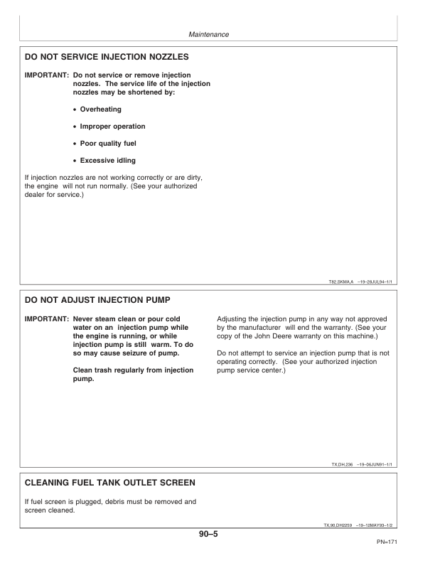 John Deere 544G, 544GH, 544GLL, 544GTC, 624G, 644G Loaders Operator's Manuals (OMT159816) - Image 4