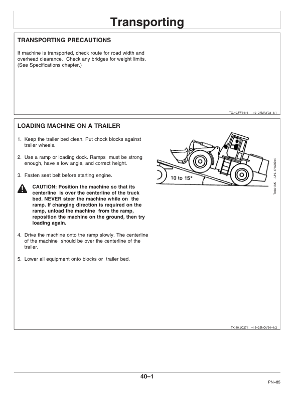 John Deere 544G, 544GH, 544GLL, 544GTC, 624G, 644G Loaders Operator's Manuals (OMT159816) - Image 3