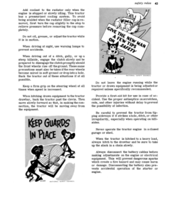 Alternative view of John Deere 2010 Diesel Hi Crop Tractor Operator's Manual (OMT16004)