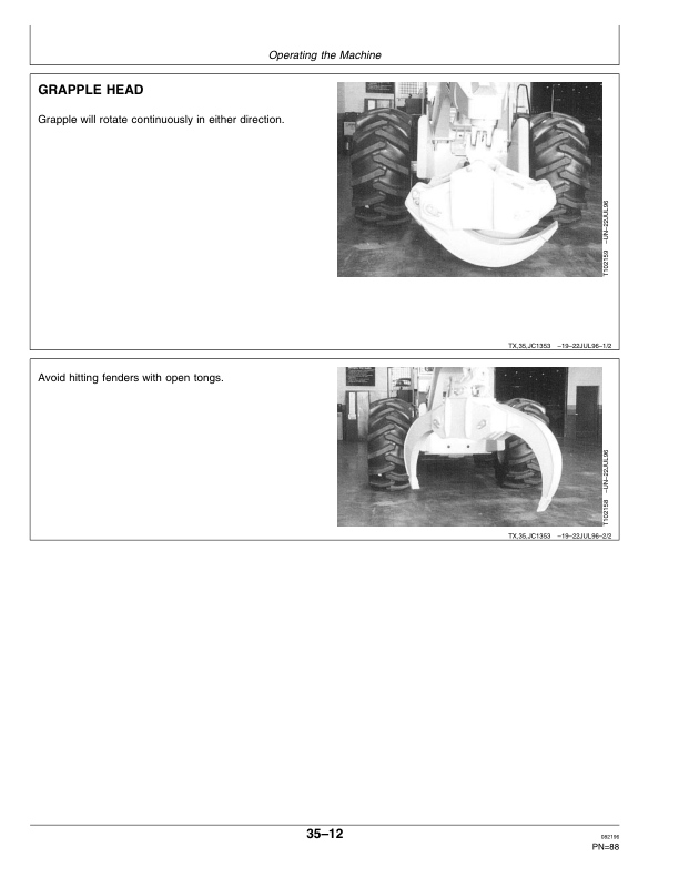 John Deere 640G, 648G Skidders Operator's Manuals (OMT160645) - Image 2