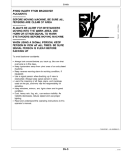 Alternative view of John Deere 740G, 748G Skidders Operator's Manuals (OMT160646)