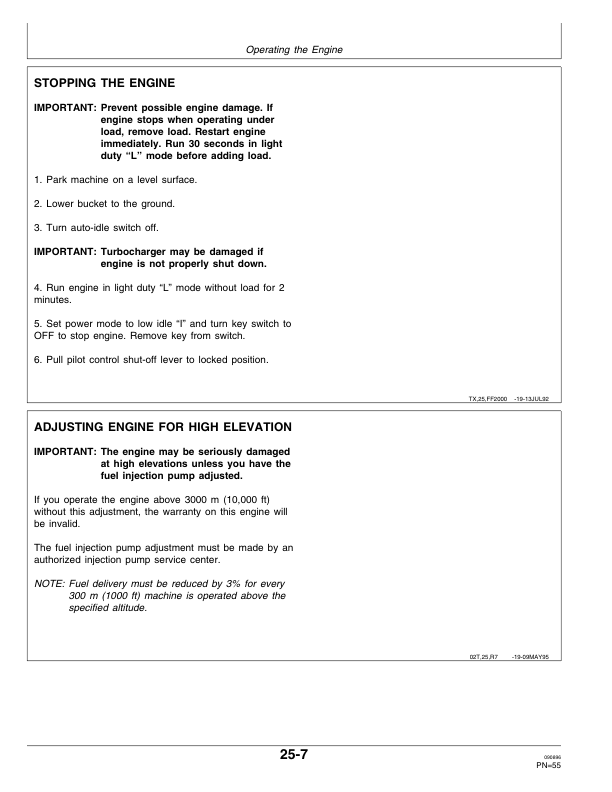 John Deere 892ELC Excavators Operator's Manuals (OMT161068) - Image 2