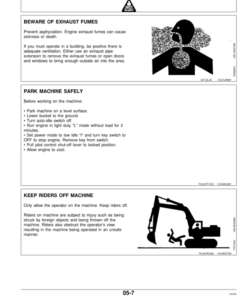 Alternative view of John Deere 992ELC Excavators Operator's Manuals (OMT161069)