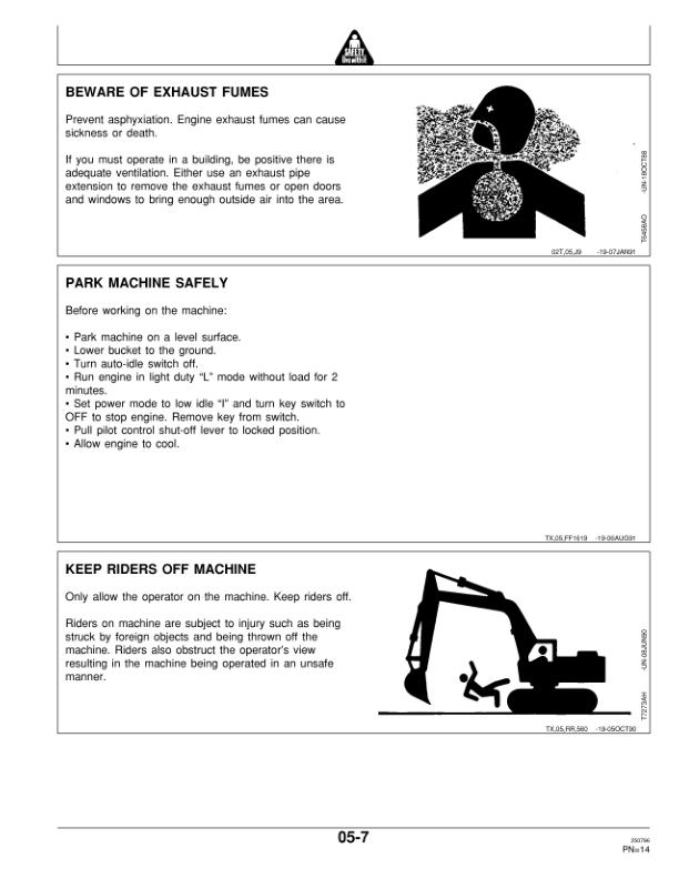 John Deere 992ELC Excavators Operator's Manuals (OMT161069) - Image 2