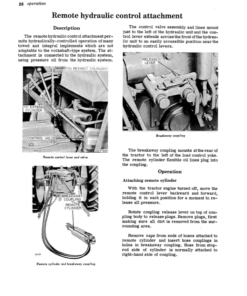 Alternative view of John Deere 1010 Tractors Operator's Manuals (OMT16143)
