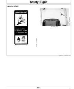 Alternative view of John Deere 455G, 555G Crawlers Operator's Manuals (OMT163973)