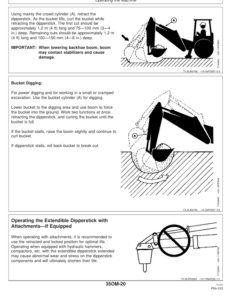 Alternative view of John Deere 710D Backhoes Operator's Manuals (OMT164842)