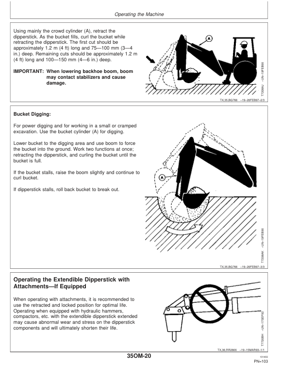 John Deere 710D Backhoes Operator's Manuals (OMT164842) - Image 2