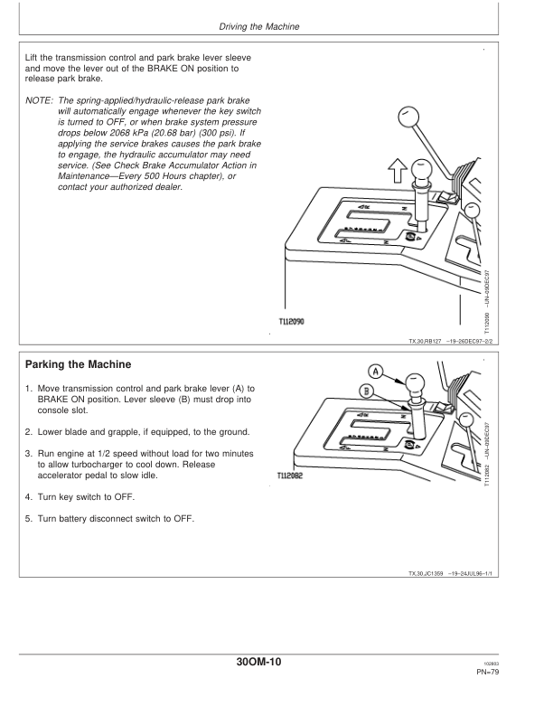 John Deere 540GII, 548GII, 640GII, 648GII, 748GII Skidders Operator's Manuals (OMT166774) - Image 4