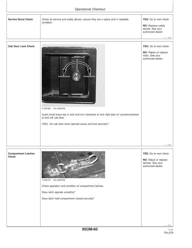 John Deere 350C, 400C Articulated Dump Trucks Operator's Manuals (OMT166947) - Image 4